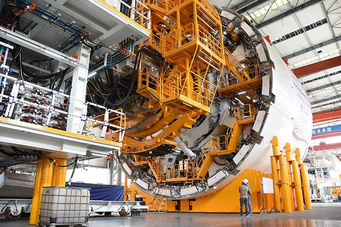 探訪中國(guó)出口海外最大直徑盾構(gòu)機(jī)