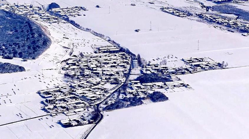 祁連山青海片區深秋迎雪