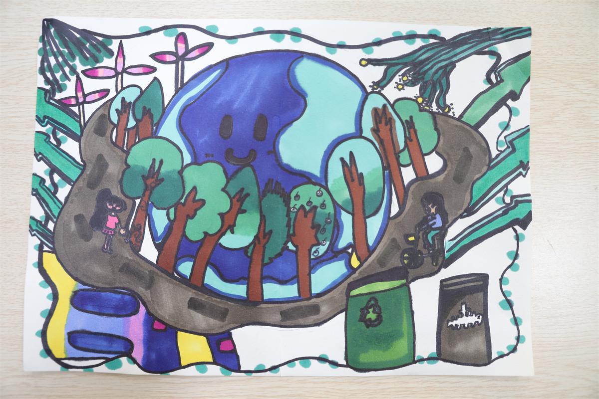 《低碳環保從我做起》盧若涵 11歲