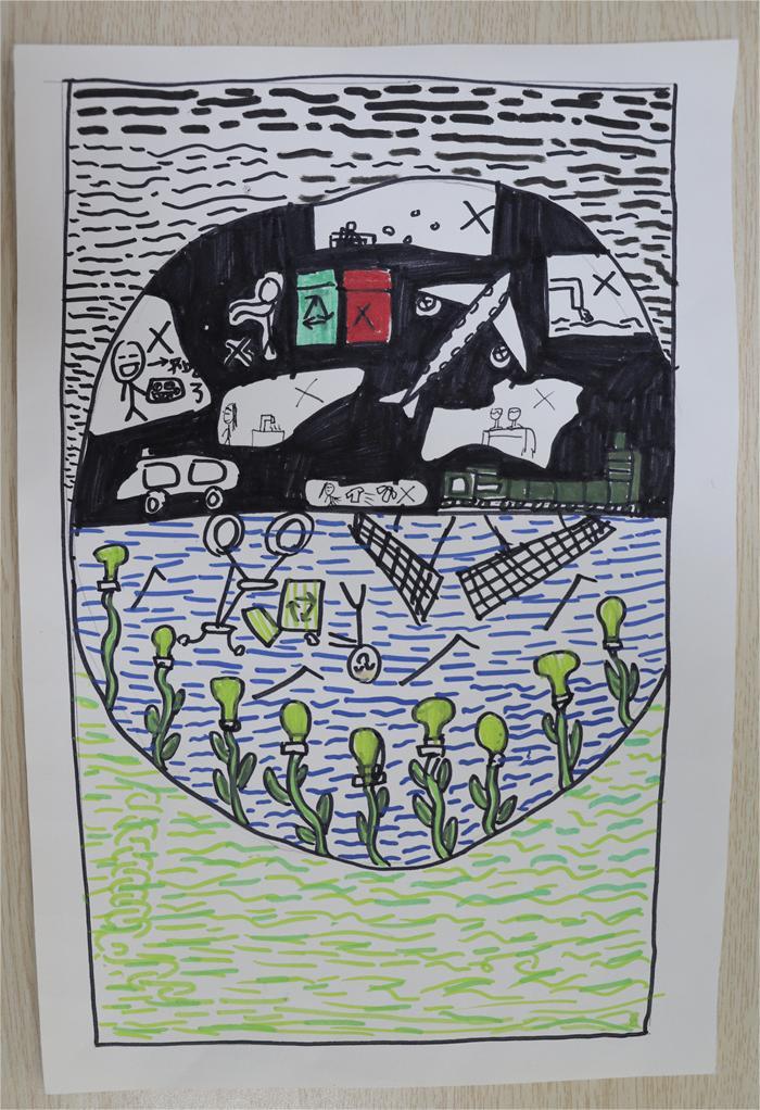 《保護家園，低碳生活》吳伊凡 10歲