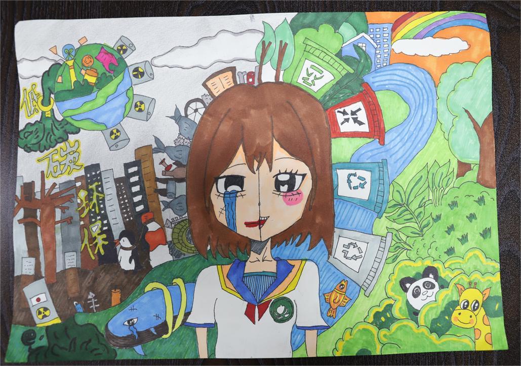 《低碳環?！?干婧冉 11歲