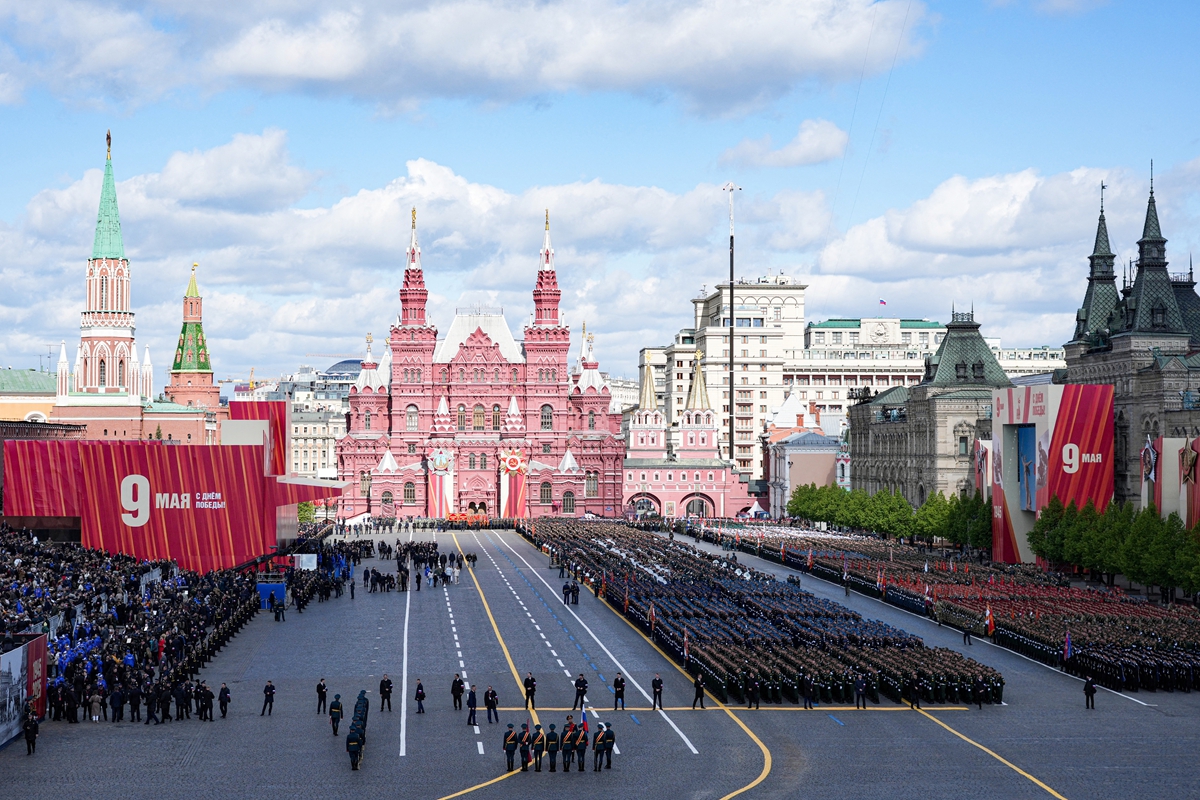 紀(jì)念蘇聯(lián)偉大衛(wèi)國戰(zhàn)爭勝利80周年閱兵式在莫斯科舉行