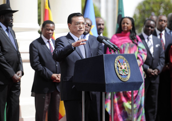 李克強訪肯尼亞:中國拿下東非鐵路大單